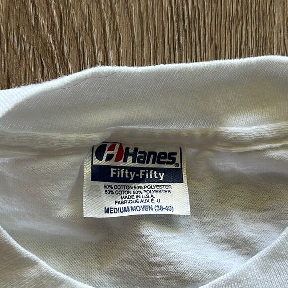 Vintage NASCAR Kraft Racing T-Shirt Hanes Made In USA Size Medium - Picture 2 of 7
